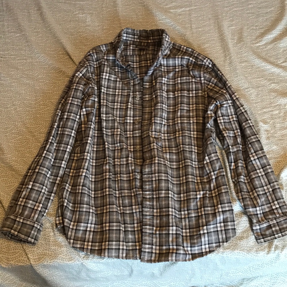 Eddie Bauer Grey Flannel